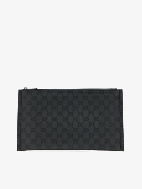 GUCCI Gucci Essence Classic Medium Pouch Black
