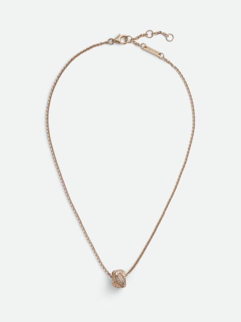 Bottega Veneta Drop Pendant Necklace