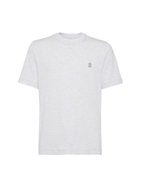 Brunello Cucinelli Logo cotton t-shirt
