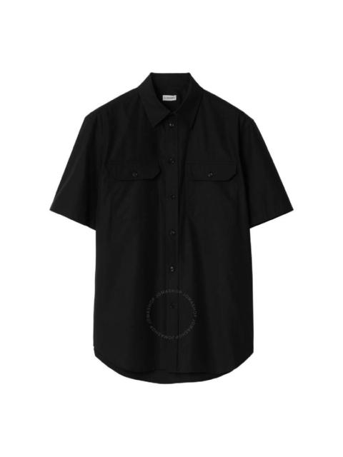 Burberry Equestrian Knight Motif Cotton Shirt