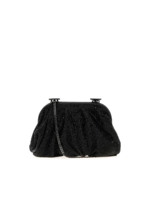 BENEDETTA BRUZZICHES Benedetta Bruzziches Embellished Fabric Small Venus Clutch