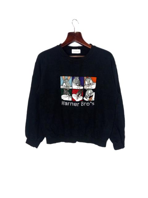 Other Designers Vintage - Vtg Warner Bro's bug bunny big logo embroidered sweatshirt