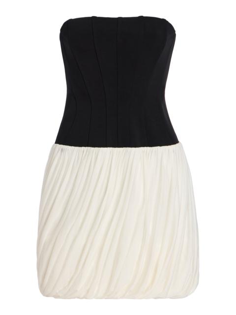 SIMKHAI Josie Bustier Mini Dress black