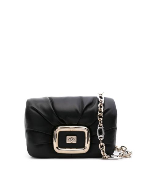 Roger Vivier Viv Choc mini leather crossbody bag