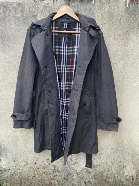 Vintage - Burberry Black Label Trench Coat Single Breasted Jacket