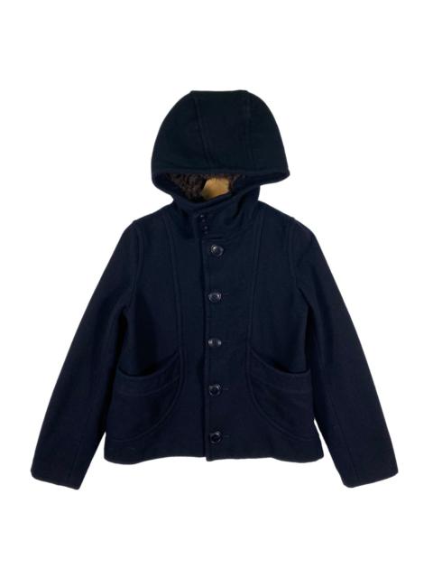 ISSEY MIYAKE Vintage Sunaokuwahara Wool Button Jacket M Size