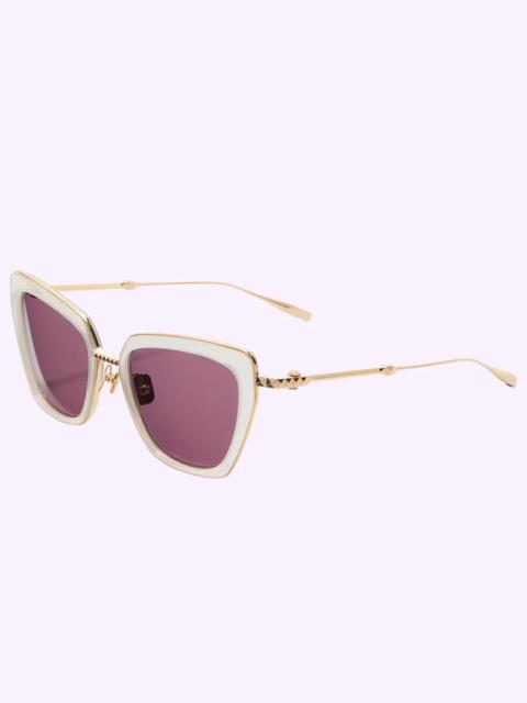 Valentino Valentino DAYDREAM II Bordeax Butterfly Ladies Sunglasses VLS-165 C 53