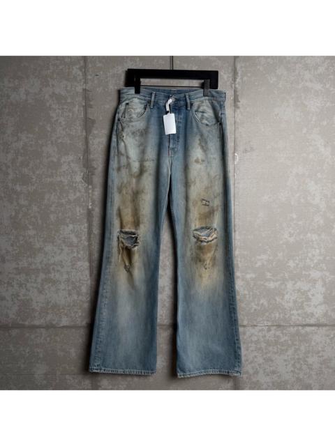 Acne Studios Acne Studios Mud Dyed Distressed 2021m Penicilin Jeans