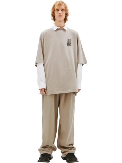 BALENCIAGA PRINTED OVERSIZE T-SHIRT