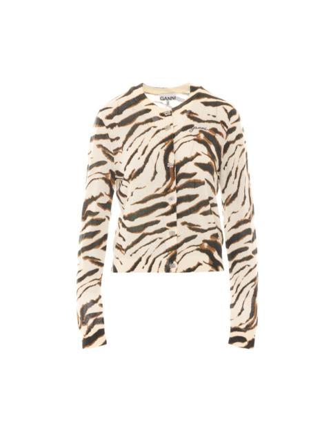 GANNI Ganni Women Printed Cardigan