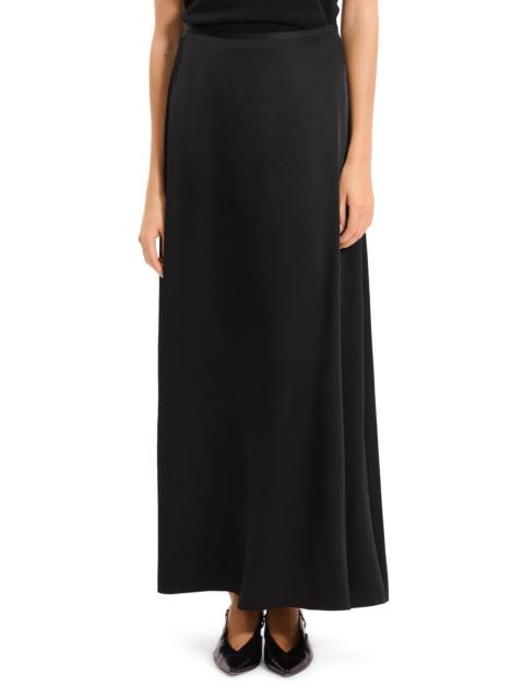 Theory Theory Bias Cut Maxi Skirt in Black at Nordstrom