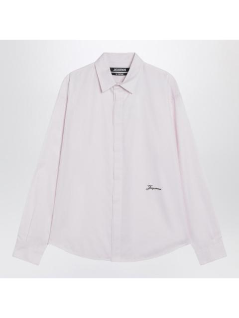 JACQUEMUS Jacquemus Light Pink Cotton Shirt Men