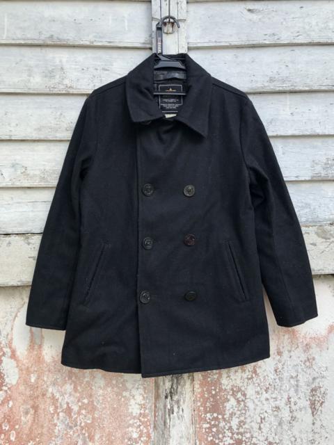 Other Designers Alpha Industries - Alpha Industtries Wool Navy Peacoat