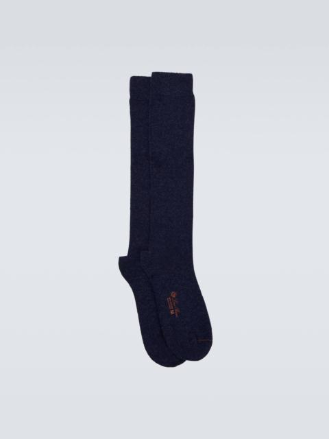 Loro Piana Cashmere-blend socks