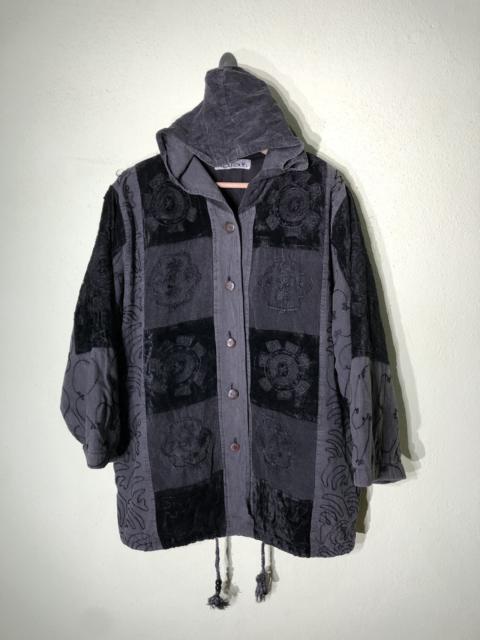 Other Designers Japanese Brand - 🔥RARE VINTAGE NORAIN MULTI EMBROIDERY HOODIES JACKET