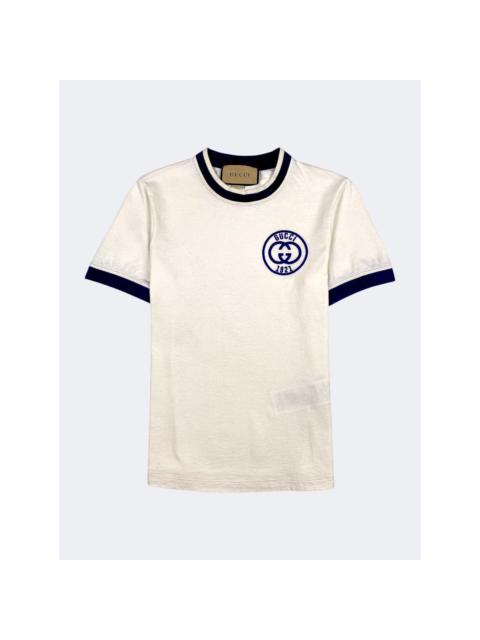 GUCCI Embroidered Logo T-Shirt