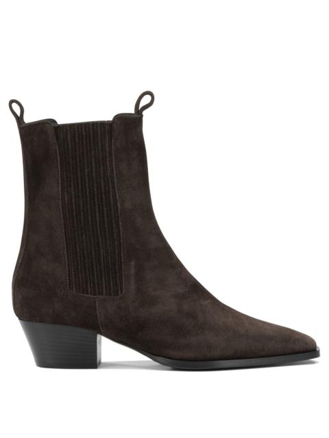 Aeyde Aeyde Agata Pull-on Ankle Boots Brown