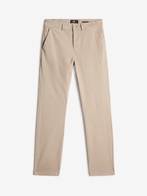 7 For All Mankind Luxe Performance Slimmy Chino in Sunbuff