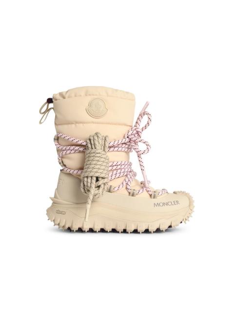 Moncler Moncler 'Trailgrip Après' High Ivory Polyamide Blend Boots Women
