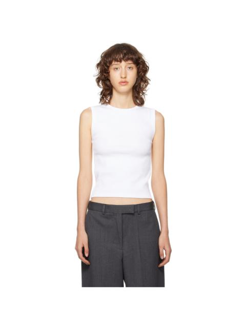 RÓHE White Rib Tank Top