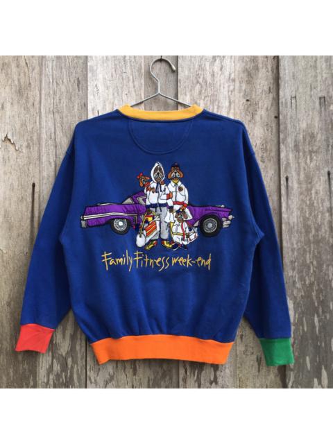 Other Designers Vintage - Jean Charles De Castelbajac Embroidery Animated Sweatshirt