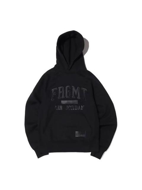 Air Jordan x Fragment Design FW Pullovers Street Style Collaboration Long Sleeves Men Black DA2984-0