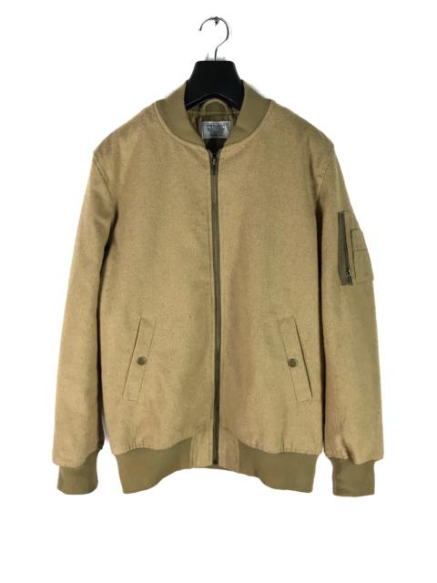 Other Designers Japanese Brand - PROJECT EDITION WOOL BOMBER JACKET