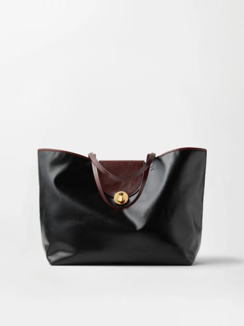 VERSACE Vivian Large Coated Canvas Tote