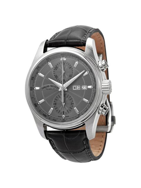 Other Designers Armand Nicolet MH2 Chronograph Automatic Grey Dial Men's Watch A647A-GR-P840GR2