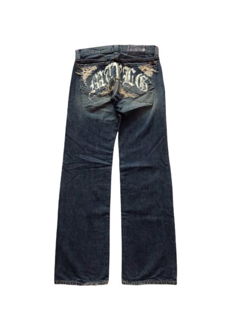 Other Designers Japanese Brand - Swarovski Product Material Girl Distressed Jeans