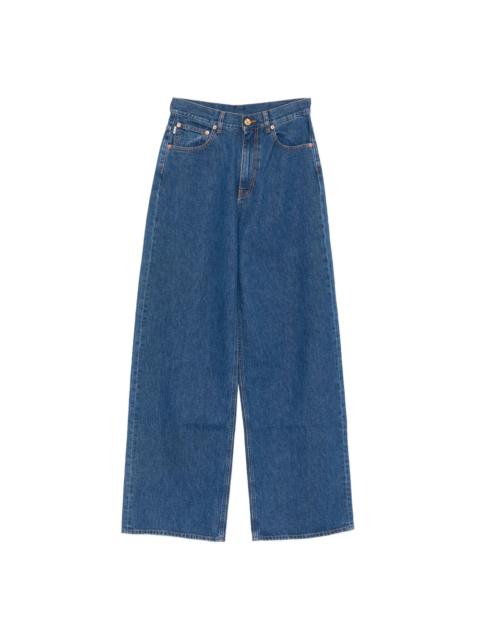 BLAZÉ MILANO Blazé Milano Blue Denim - Wide-Leg Jeans Women