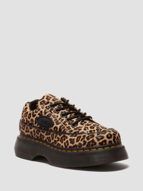 Dr. Martens Buzz 5-Eye Leopard Shoes