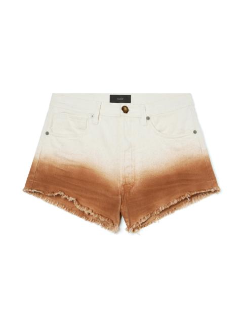 Alanui Shades Of Eden Denim Shorts