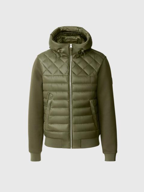 MACKAGE FLETCHER  Mixed-Media Down Hooded Jacket