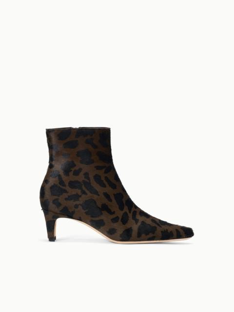 STAUD STAUD WALLY ANKLE BOOT LEOPARD