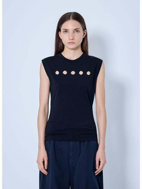 Marni Marni Sleeveless Top with Cut-out Detailing (IT 40)