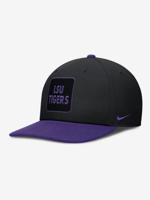 Nike LSU Sideline Campus Local Pro Men's Nike Dri-FIT College Adjustable Hat