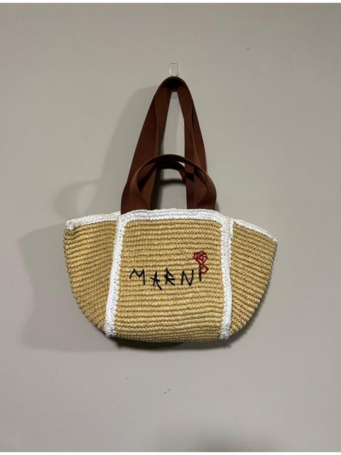 Marni Macramé Sillo Shopper Tote