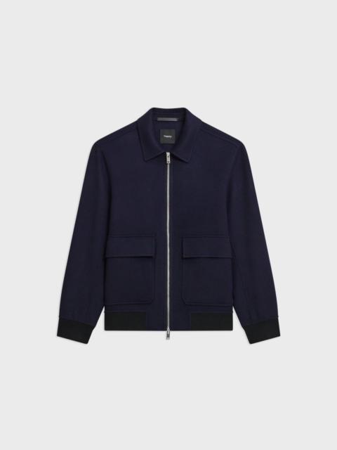 Theory Sean Jacket in Double-Face Wool-Cashmere