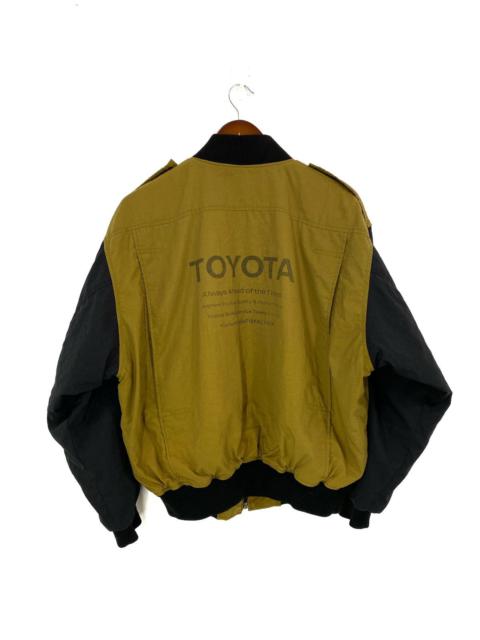 Other Designers Sports Specialties - Vintage Toyota Bomber Jacket Two Tone Colour