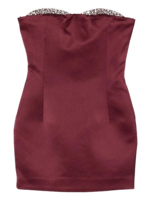 THE NEW ARRIVALS ILKYAZ OZEL Noelia strapless mini dress