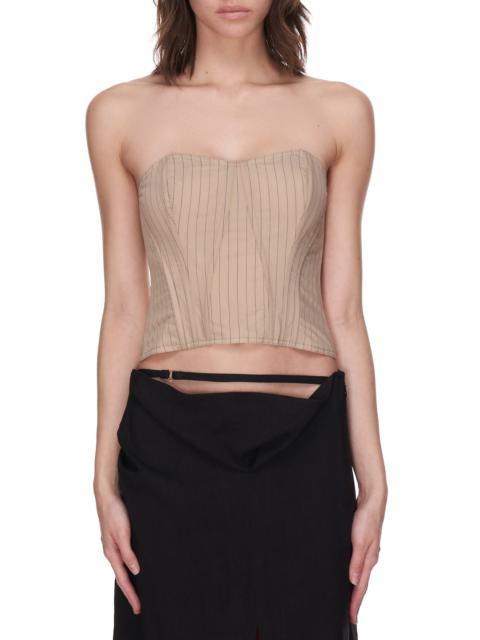 MARYAM NASSIR ZADEH Fortitude Bustier