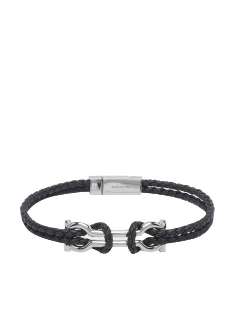 FERRAGAMO Ferragamo Men Double Gancini Bracelet