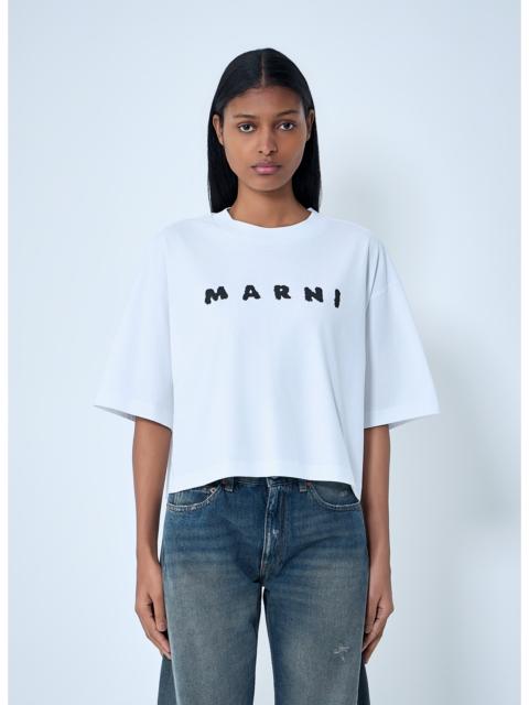 Marni Marni Women Logo Motif T-Shirt
