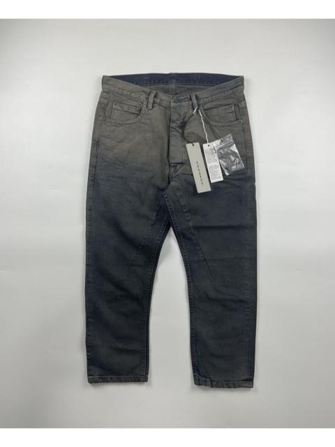 Rick Owens Rick Owens S/S'16 Degrade Hustler Torrence Cropped Denim