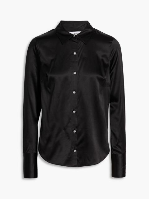 VERONICA BEARD Monique silk-blend satin shirt