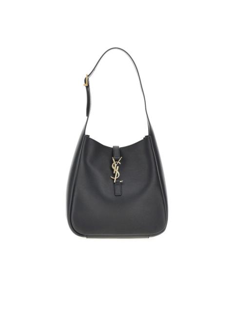 SAINT LAURENT Saint Laurent Small 'Le 5 À 7' Grained Leather Bag Black