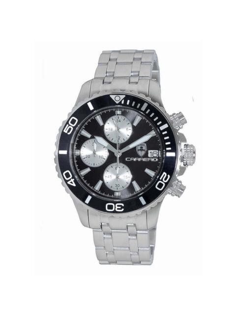 Other Designers Torino Carrero Time Bold - Cx2 Chronograph Black Dial Men's Watch C1S3735BK