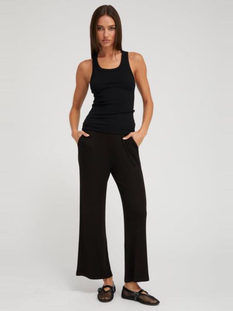 SPRWMN BLACK RIB CULOTTE
