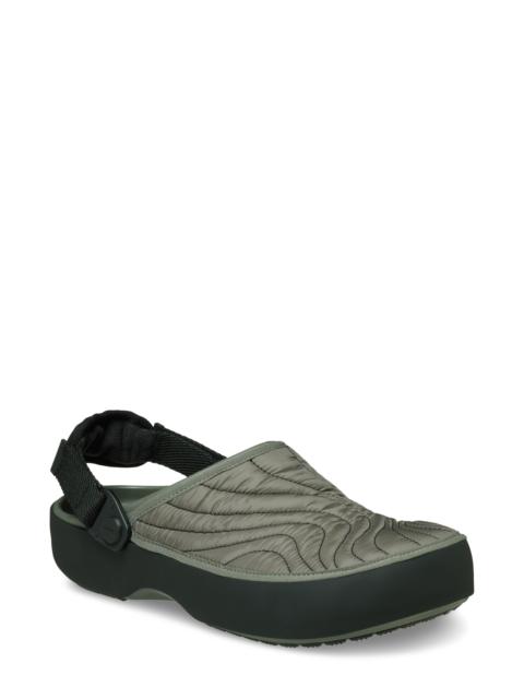 crocs CROCS Classic Quilted Clog in Galactic Grey at Nordstrom